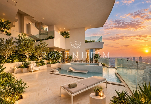 Five Jumeirah Village, District 14, Jumeirah Village Circle, Dubai - Rosenheim Group
